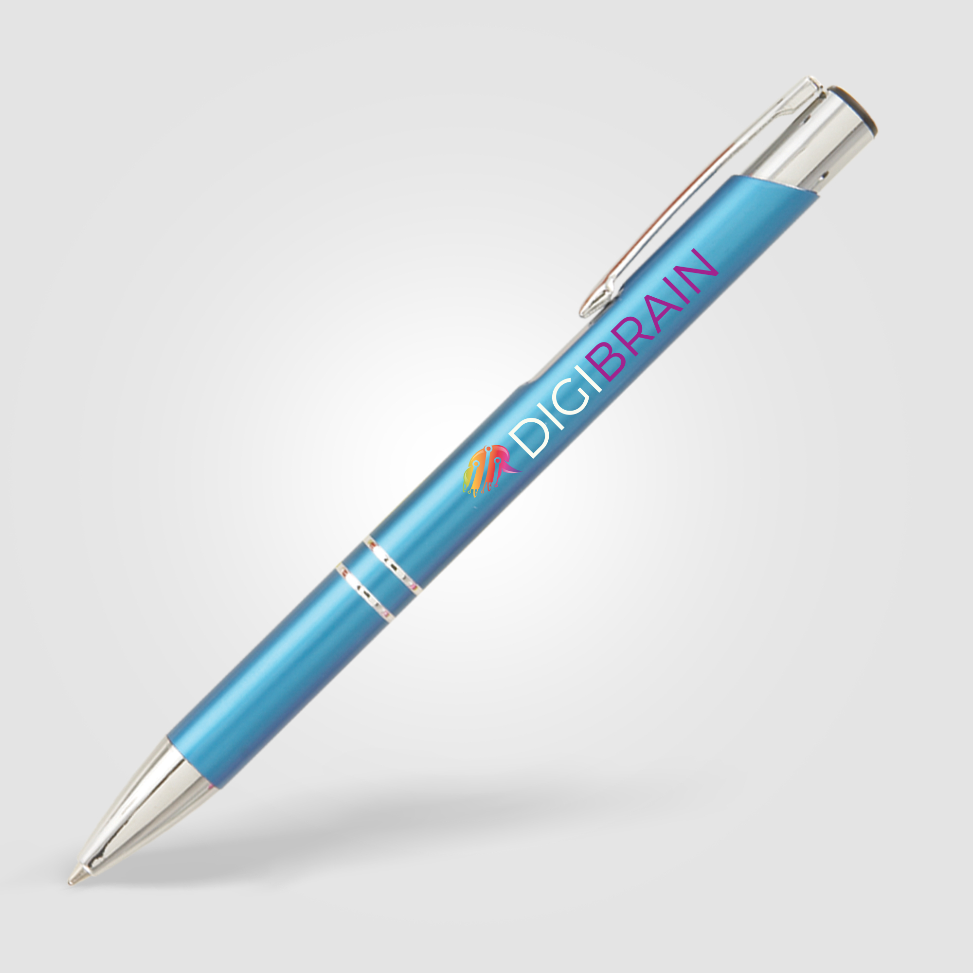 Stylo publicitaire - Crosby mat Bleu 299C